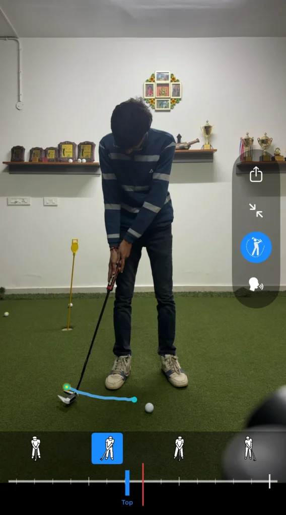 GolfWiz putting analysis